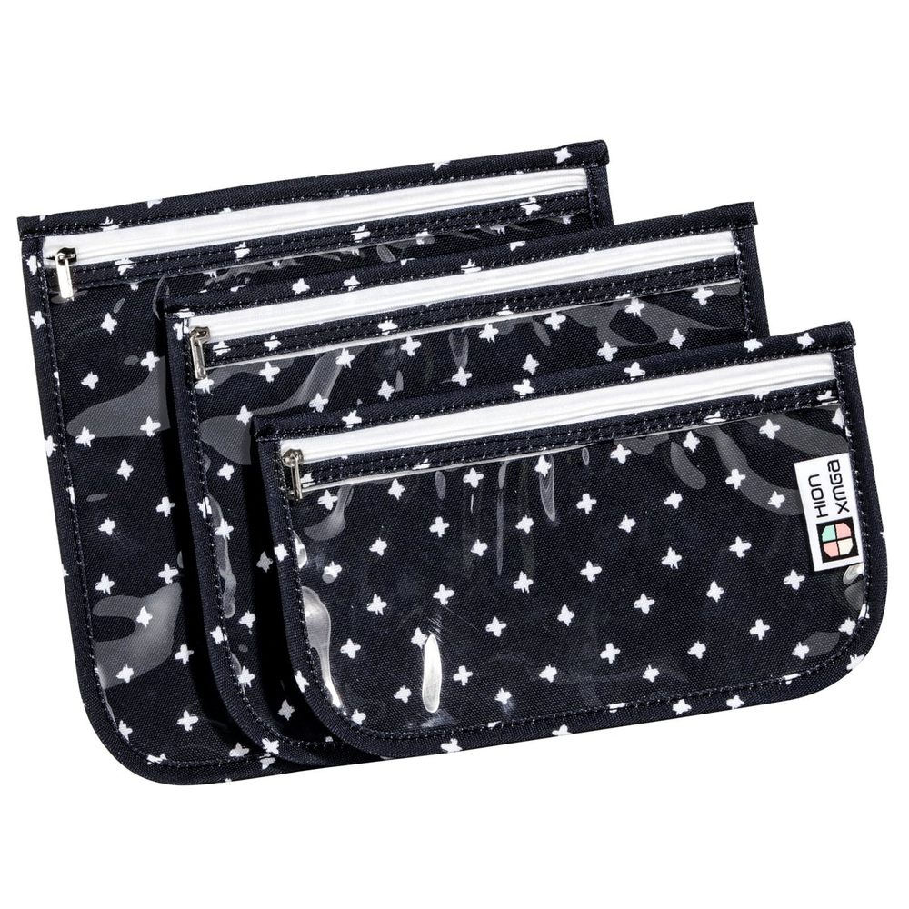 Tsa Approved Toiletry Bag, Set Of 3 Clear Travel Toiletry Bag Quart Size🦄